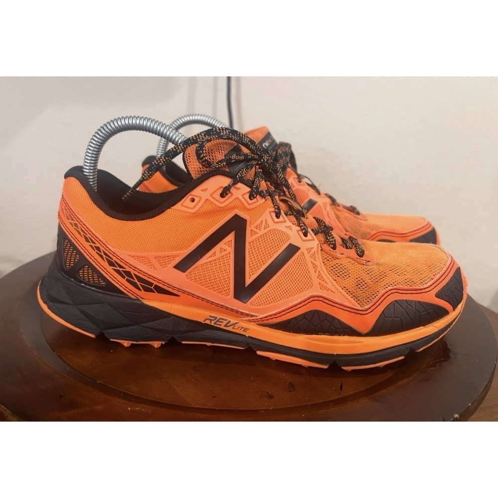 New Balance 910v3 Trail Running Shoes Size 10 2e Orange Revlite Sneakers Hiking